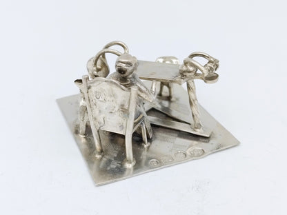Miniatuur touwslager, J. Verhoogt, Hoorn, 1908