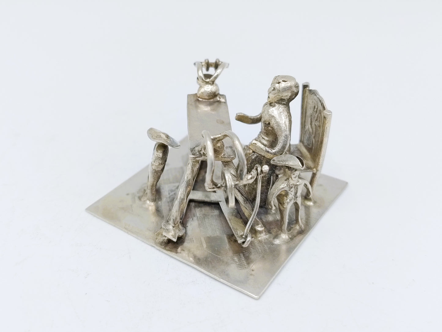 Miniatuur touwslager, J. Verhoogt, Hoorn, 1908