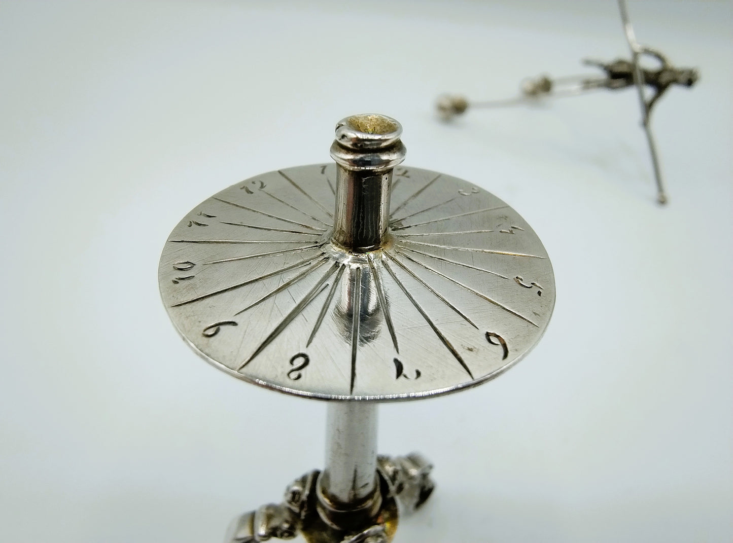 Zilveren miniatuur roulettespel, J.S. Zwanenburg & Zn, Sneek, 19e eeuws