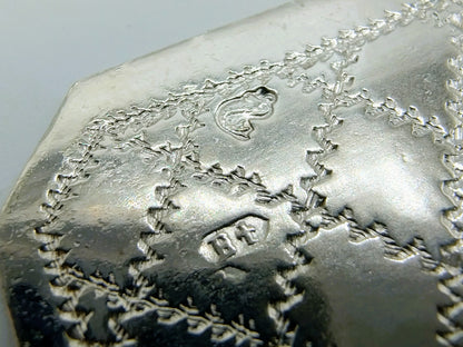 Zilveren miniatuur, man met vlieger, H. Buijs, Dordrecht, ca. 1865