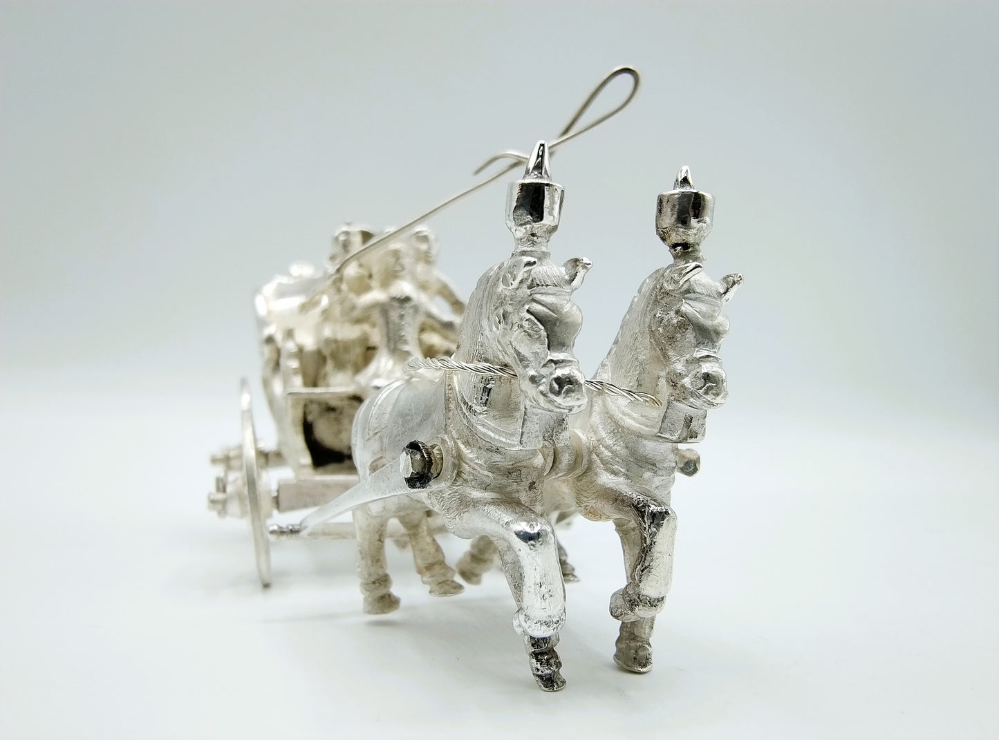 Zilveren miniatuurkoets, J. van Geffen, Amsterdam, 1780