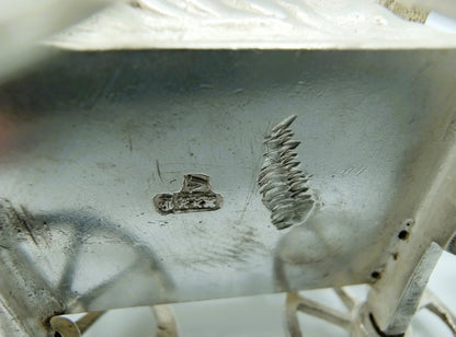 Zilveren miniatuurkoets, J. van Geffen, Amsterdam, 1780