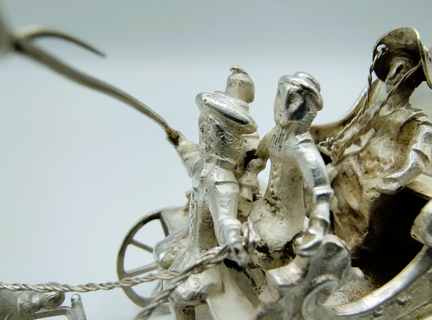 Zilveren miniatuurkoets, J. van Geffen, Amsterdam, 1780