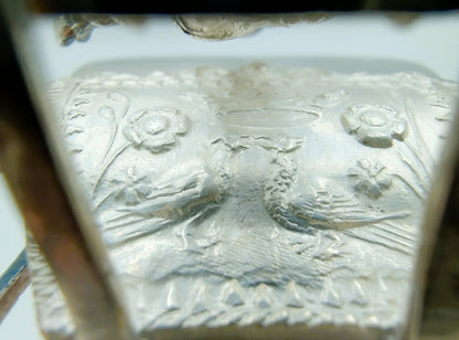 Zilveren miniatuur sjees met paard, A. van Geffen, Amsterdam, ca. 1730