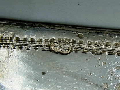 Zilveren miniatuur man met tweespan paarden, W. Freen, Dordrecht, 19e eeuws