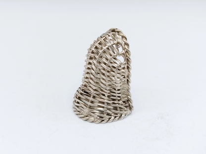 Zilveren miniatuur strandstoel, A.F. Westerwaal, Amsterdam, ca. 1910