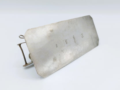Zilveren miniatuur, melkwagen, J. Postmus, Hoorn, ca. 1920