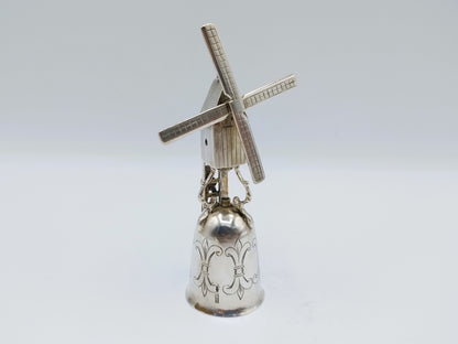 Zilveren miniatuur molenbeker, J.S. Zwanenburg & Zn, Sneek, 19e eeuws