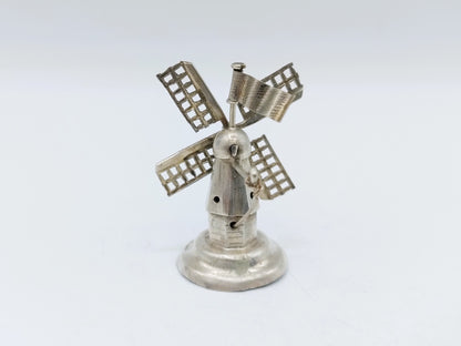 Zilveren miniatuur molen, J. Verhoogt, Hoorn, ca. 1910