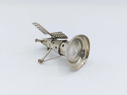 Zilveren miniatuur molen, J. Verhoogt, Hoorn, ca. 1910