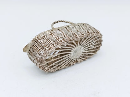 Zilveren miniatuur vismand, A.F. Westerwaal, Amsterdam, ca. 1910
