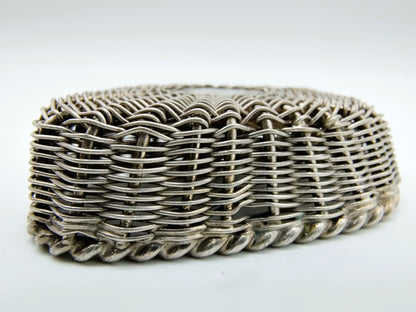 Zilveren miniatuur vismand, A.F. Westerwaal, Amsterdam, ca. 1910