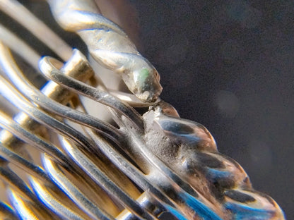 Zilveren miniatuur mand, A.F. Westerwaal, Amsterdam, ca. 1910