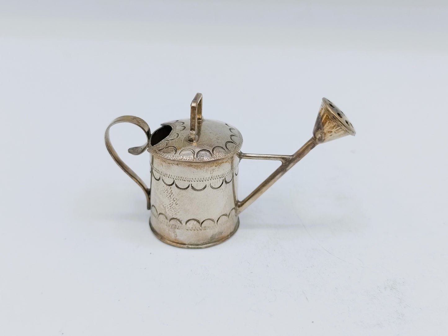 Zilveren miniatuur gieter, A.F. Westerwaal, Amsterdam, ca. 1910