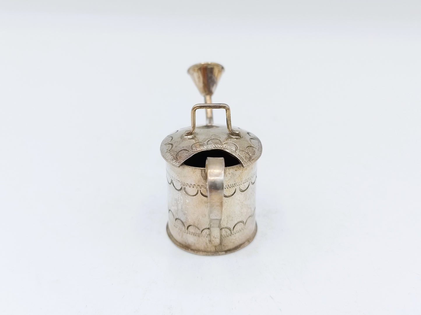 Zilveren miniatuur gieter, A.F. Westerwaal, Amsterdam, ca. 1910