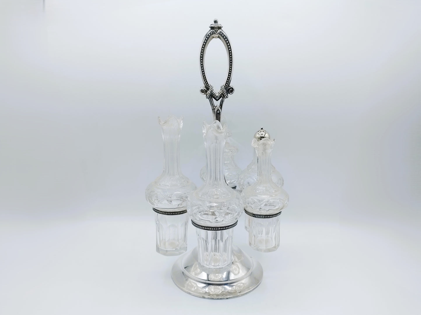 Zilveren menagestel, Fa. J.M. van Kempen & Zn, 1858-1924
