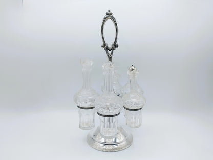 Zilveren menagestel, Fa. J.M. van Kempen & Zn, 1858-1924