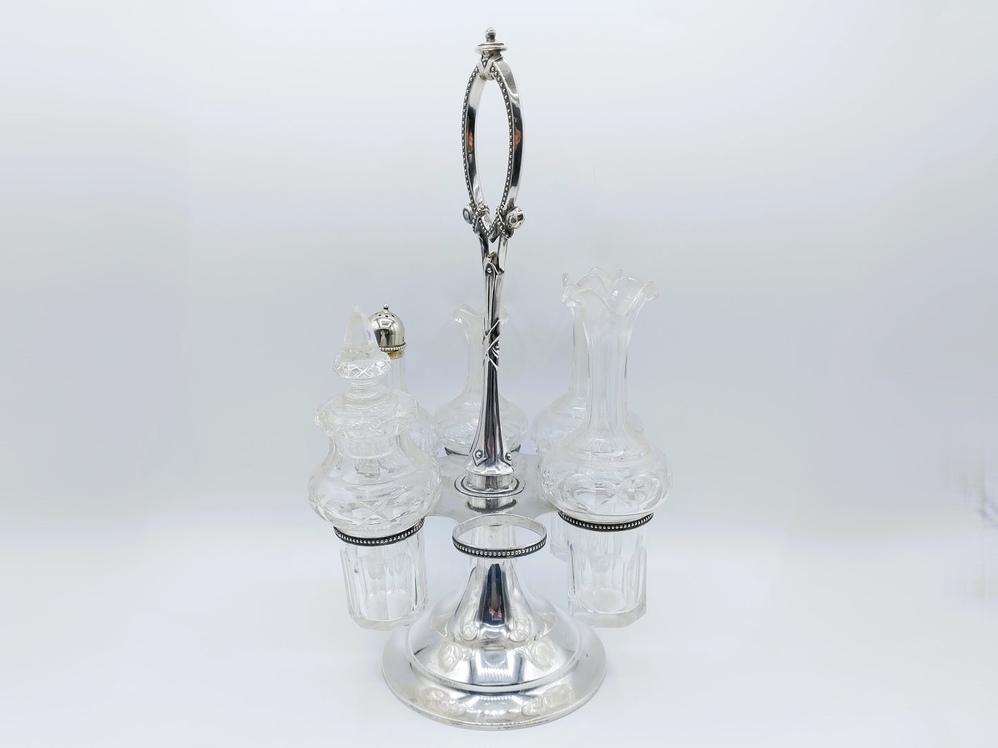 Zilveren menagestel, Fa. J.M. van Kempen & Zn, 1858-1924