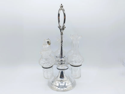 Zilveren menagestel, Fa. J.M. van Kempen & Zn, 1858-1924