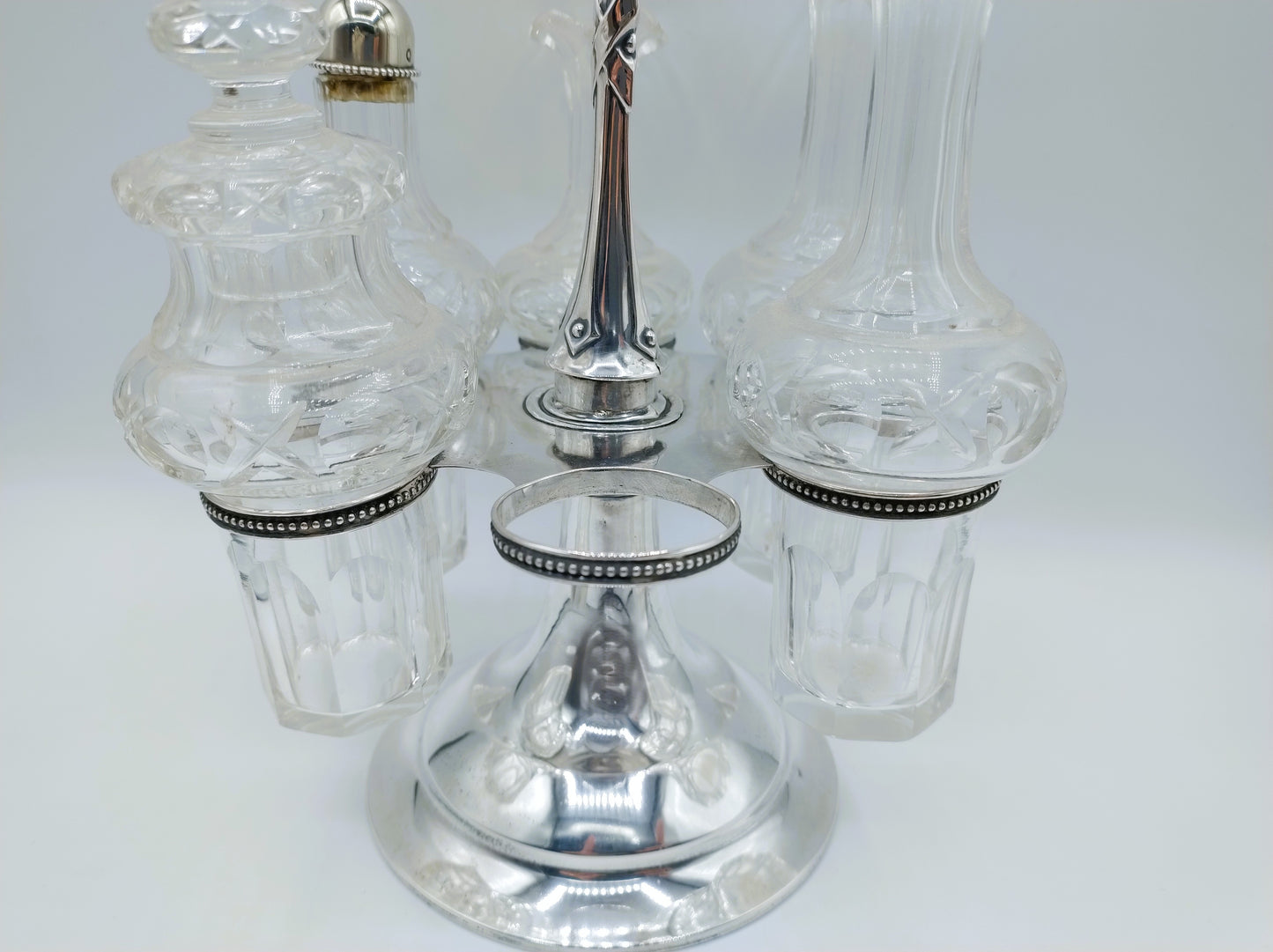 Zilveren menagestel, Fa. J.M. van Kempen & Zn, 1858-1924