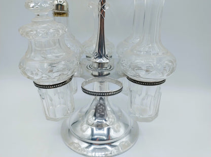 Zilveren menagestel, Fa. J.M. van Kempen & Zn, 1858-1924