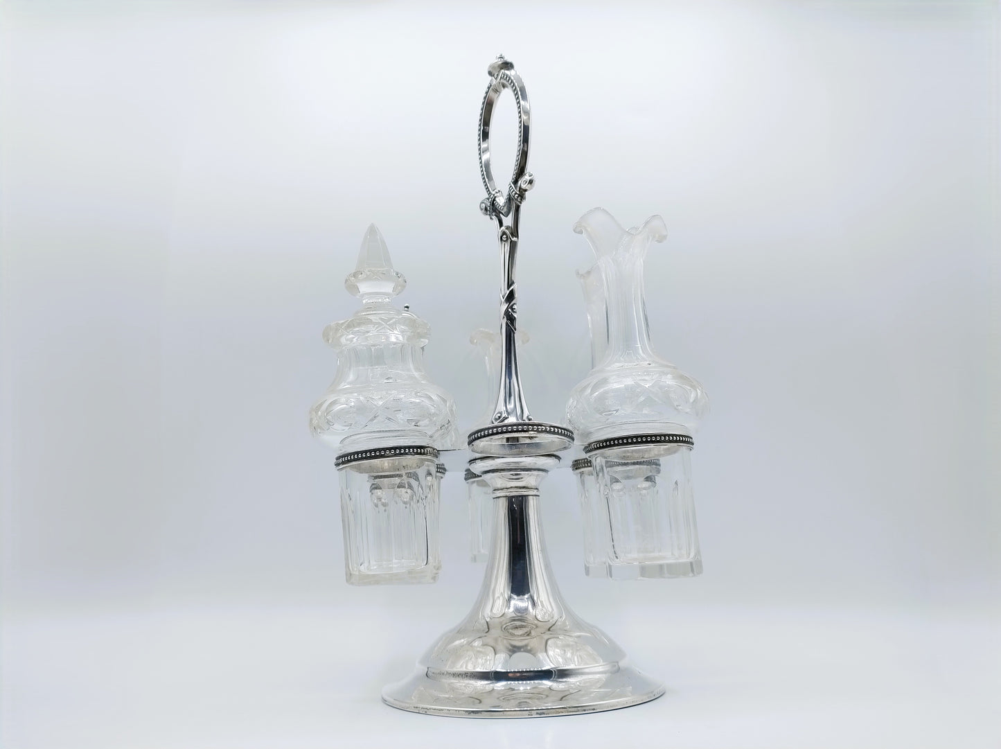 Zilveren menagestel, Fa. J.M. van Kempen & Zn, 1858-1924