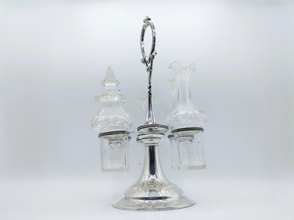 Zilveren menagestel, Fa. J.M. van Kempen & Zn, 1858-1924