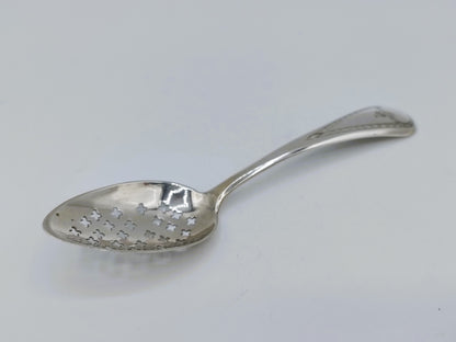 Zilveren olijflepel, Johannes Schijfsma, Sneek, 1878