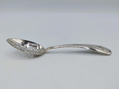 Zilveren olijflepel, Johannes Schijfsma, Sneek, 1878