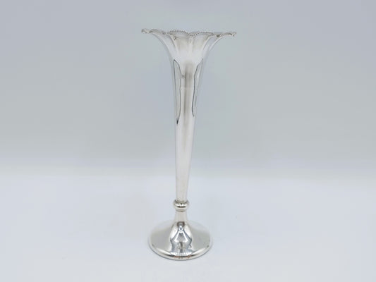 Zilveren trompetvaas, J.C. Klinkosch, Wenen, ca. 1935