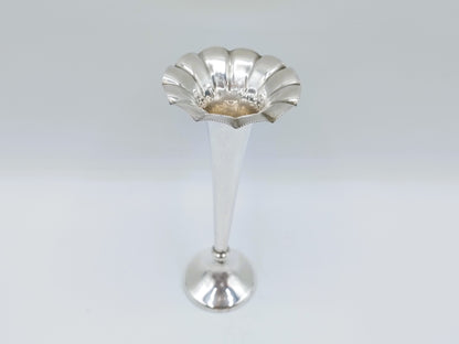 Zilveren trompetvaas, J.C. Klinkosch, Wenen, ca. 1935