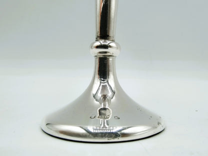 Zilveren trompetvaas, J.C. Klinkosch, Wenen, ca. 1935