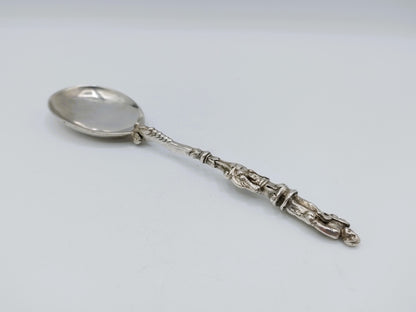 Zilveren apostellepel (Petrus), Hanau, Duitsland, ca. 1890