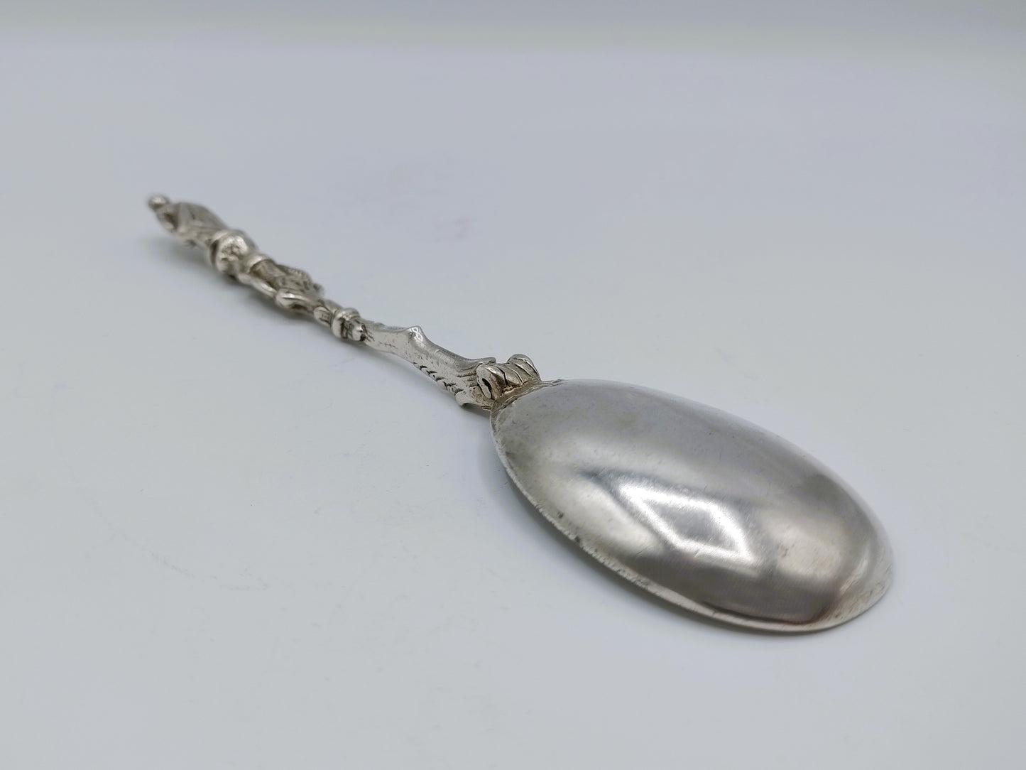 Zilveren apostellepel (Petrus), Hanau, Duitsland, ca. 1890