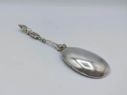 Zilveren apostellepel (Petrus), Hanau, Duitsland, ca. 1890