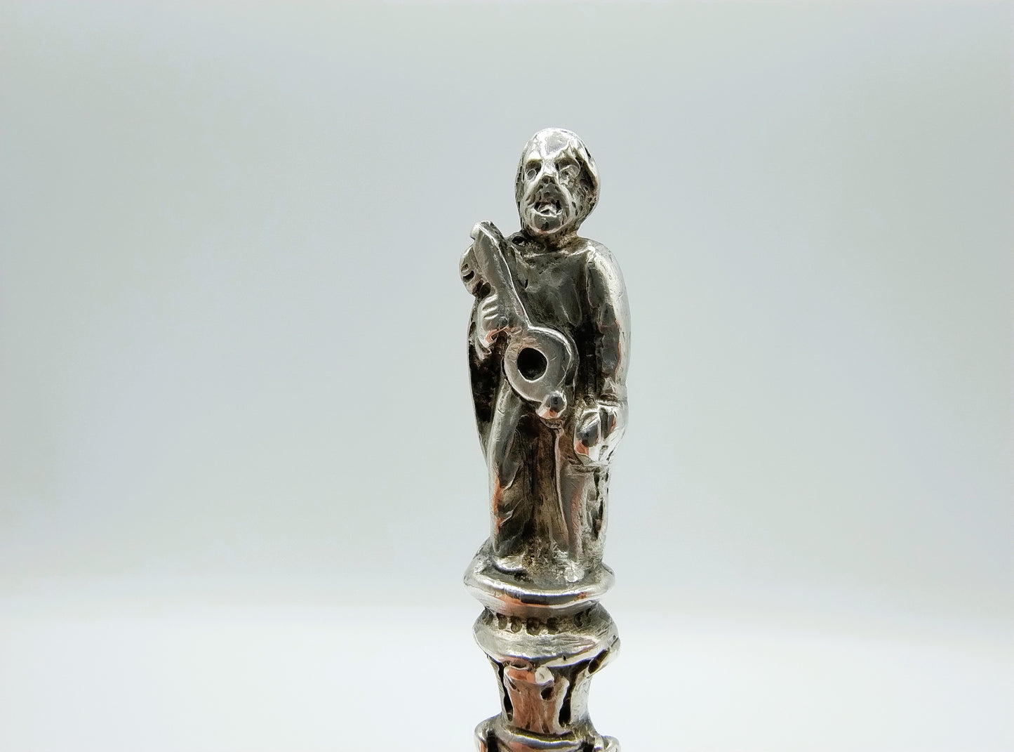 Zilveren apostellepel (Petrus), Hanau, Duitsland, ca. 1890