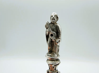 Zilveren apostellepel (Petrus), Hanau, Duitsland, ca. 1890