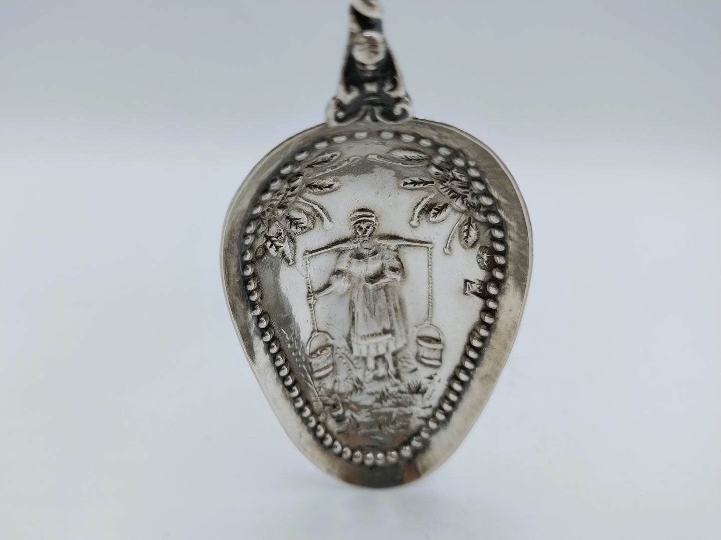 Silver ornamental spoons, Gebr. Niekerk, Groningen, 1904