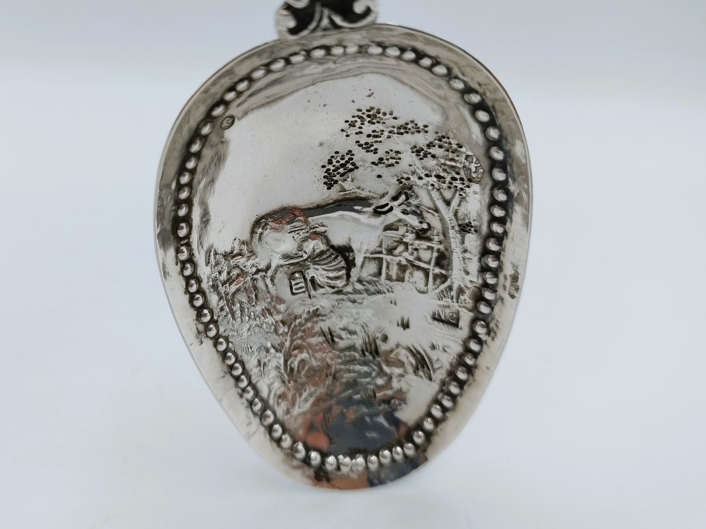 Silver ornamental spoons, Gebr. Niekerk, Groningen, 1904