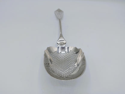 Silver Fruit Spoon, A.A.G. Kooiman, Schoonhoven, 1896