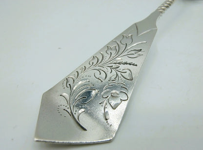 Silver Fruit Spoon, A.A.G. Kooiman, Schoonhoven, 1896