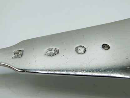 Silver Fruit Spoon, A.A.G. Kooiman, Schoonhoven, 1896