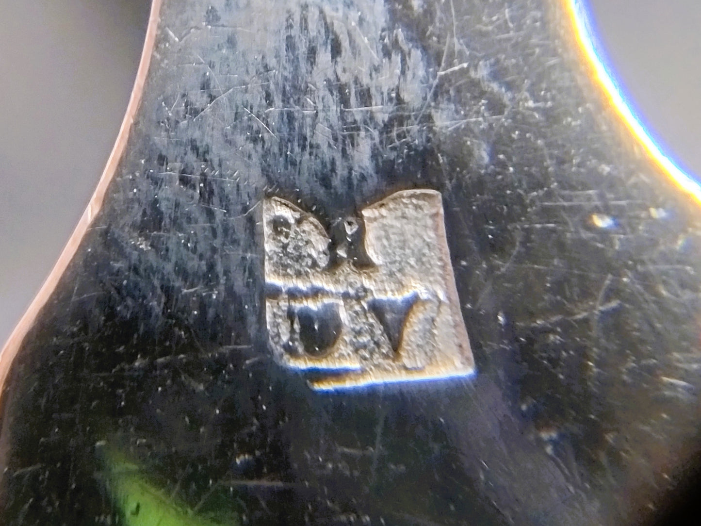 Silver Fruit Spoon, A.A.G. Kooiman, Schoonhoven, 1896