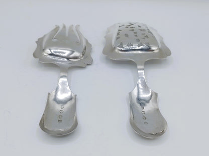 Silver Fruit Serving Cutlery, Johannes Mulder, Amsterdam, 1848/1849