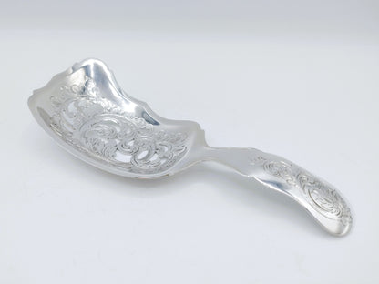 Zilveren natfruitlepel, J.M. van Kempen & Zonen, Voorschoten, 1864