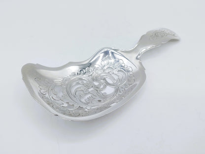 Zilveren natfruitlepel, J.M. van Kempen & Zonen, Voorschoten, 1864