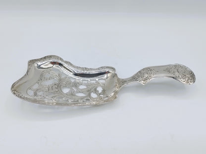 Zilveren natfruitschep, Jacobus van Steeden, Amsterdam, 1858