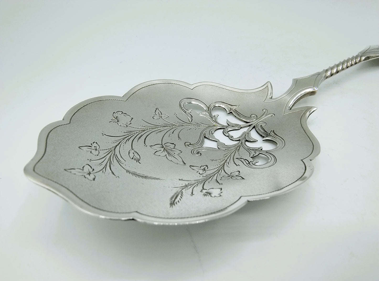 Zilveren natfruitschep, Jan Boon, Schoonhoven, 1900
