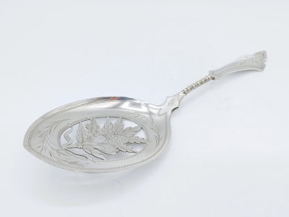 Zilveren natfruitschep, Fa. J.M. van Kempen en Zonen, Voorschoten, 1891