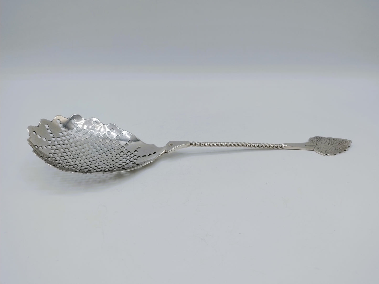 Zilveren natfruitlepel, A.J. Driesen, Utrecht, 1919
